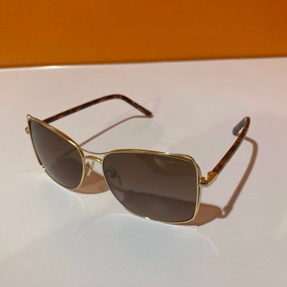 Christian Siriano Women's Shades SunGlasses Tortise Gold - Picture 2 of 9